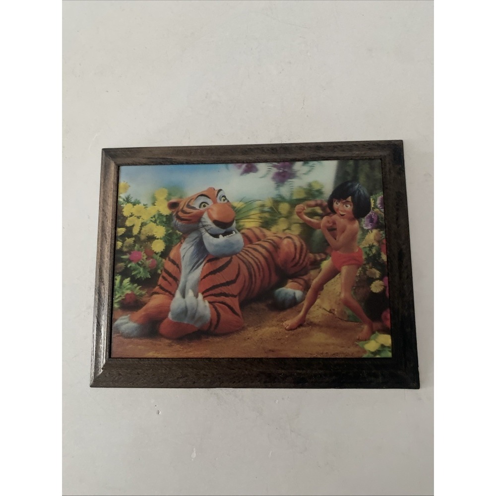 Vintage Disney Jungle Book 1967 Hologram Print 6 X 5 inch